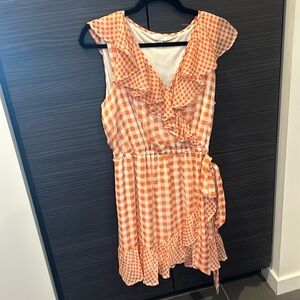 Lauren Conrad checkered dress